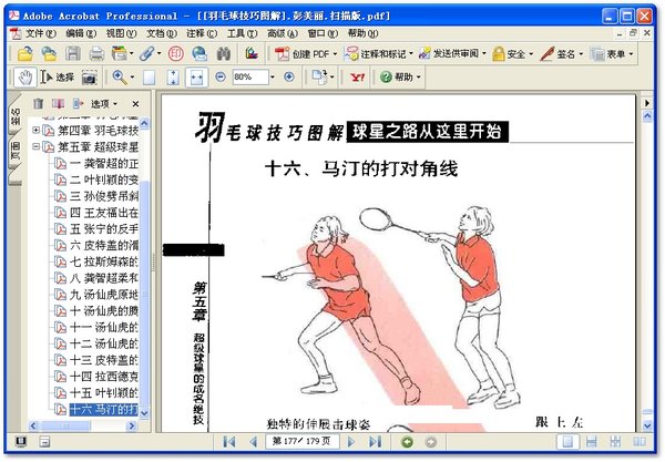 《羽毛球技巧图解》(彭美丽)扫描版[PDF] - Ve