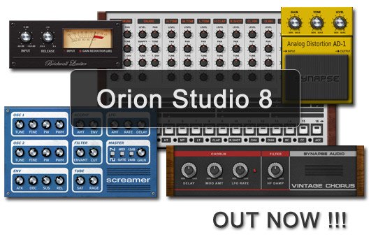 《音乐合成器软件》(Synapse Audio Orion)v8.