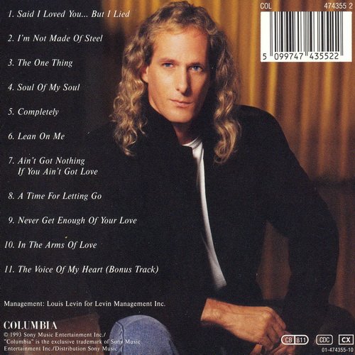 michael bolton -《the one thing》(唯一的爱)[ape]