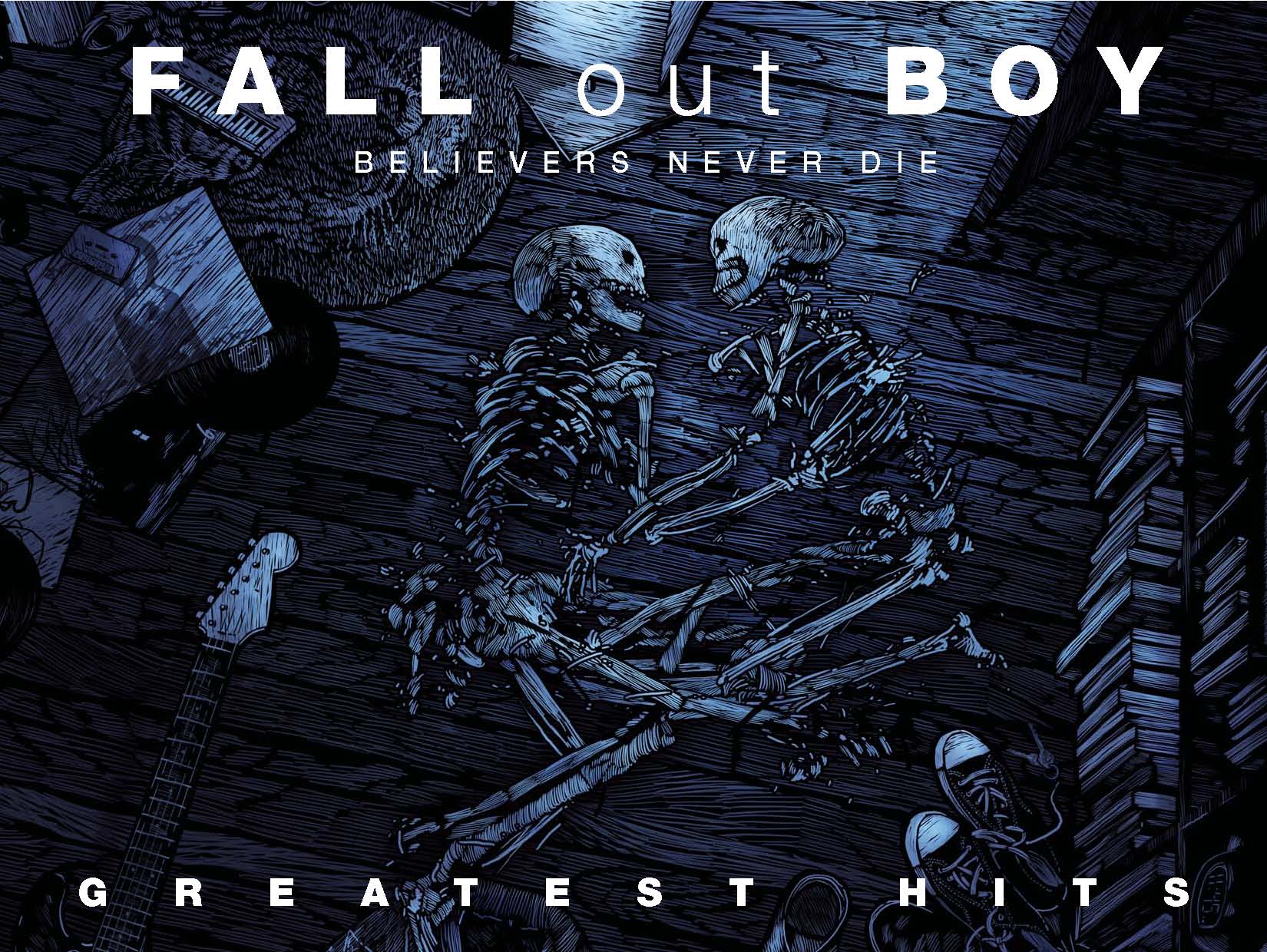 fall out boy -《believers never die - greatest hits》itunes plus