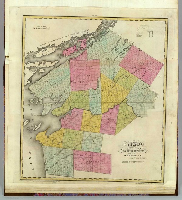 《1829年《美国纽约州地图集》[0103]》(Atlas