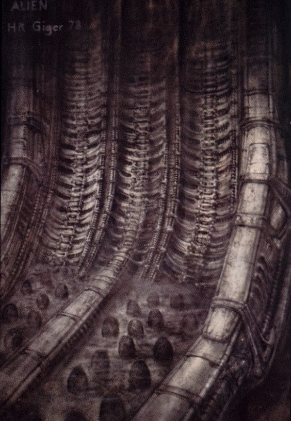 《吉格尔异形插画集》(h.r.giger alien illustrations)[压缩包]