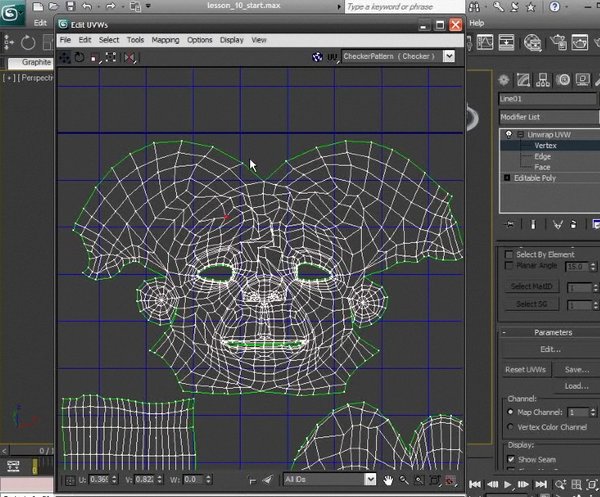 Digital Tutors Getting Started with UVs in 3DS