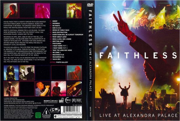 Faithless - Sweep Live At Alexandra Palace 2005 - YouTube